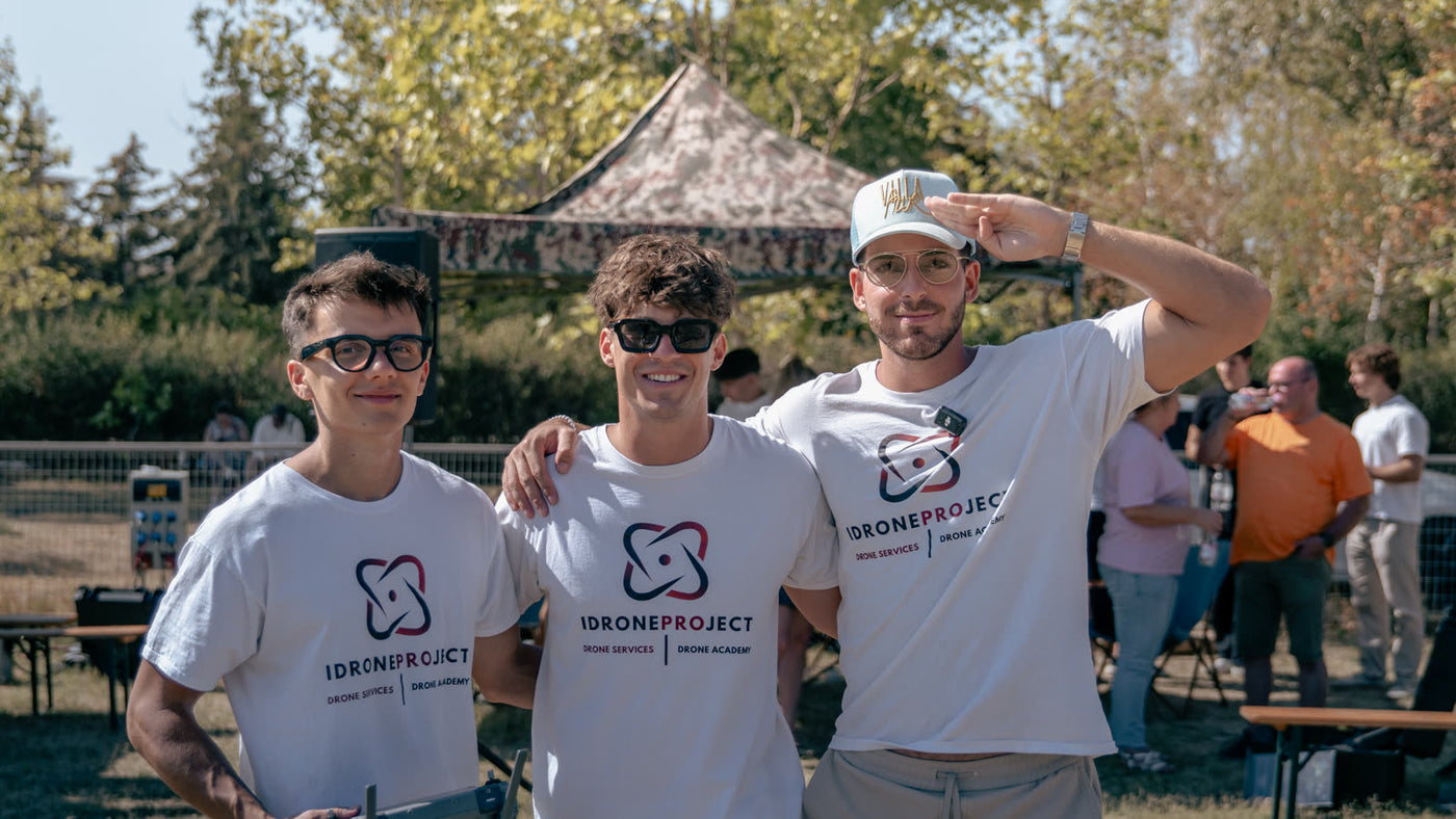 Az iDroneProject csapata a nyílt napon