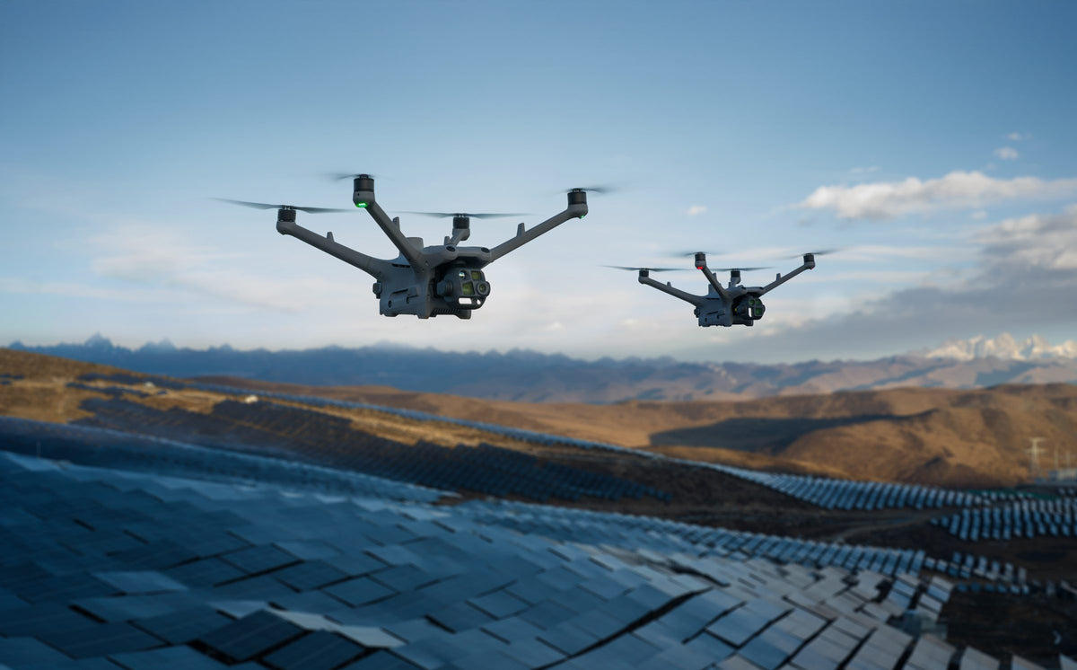 Két drón, folyamatos készenlét – hivatalos DJI-fotó