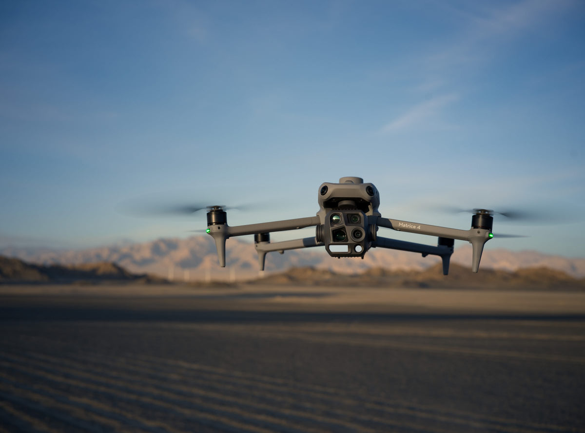 Négy szenzor egy gimbalon – hivatalos DJI-fotó
